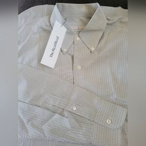 Ermenegildo Zegna 41 16  button down dress shirt